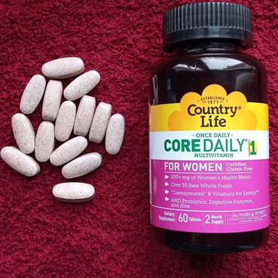 Country Life, Core Daily-1 فيتامينات متعددة للنساء